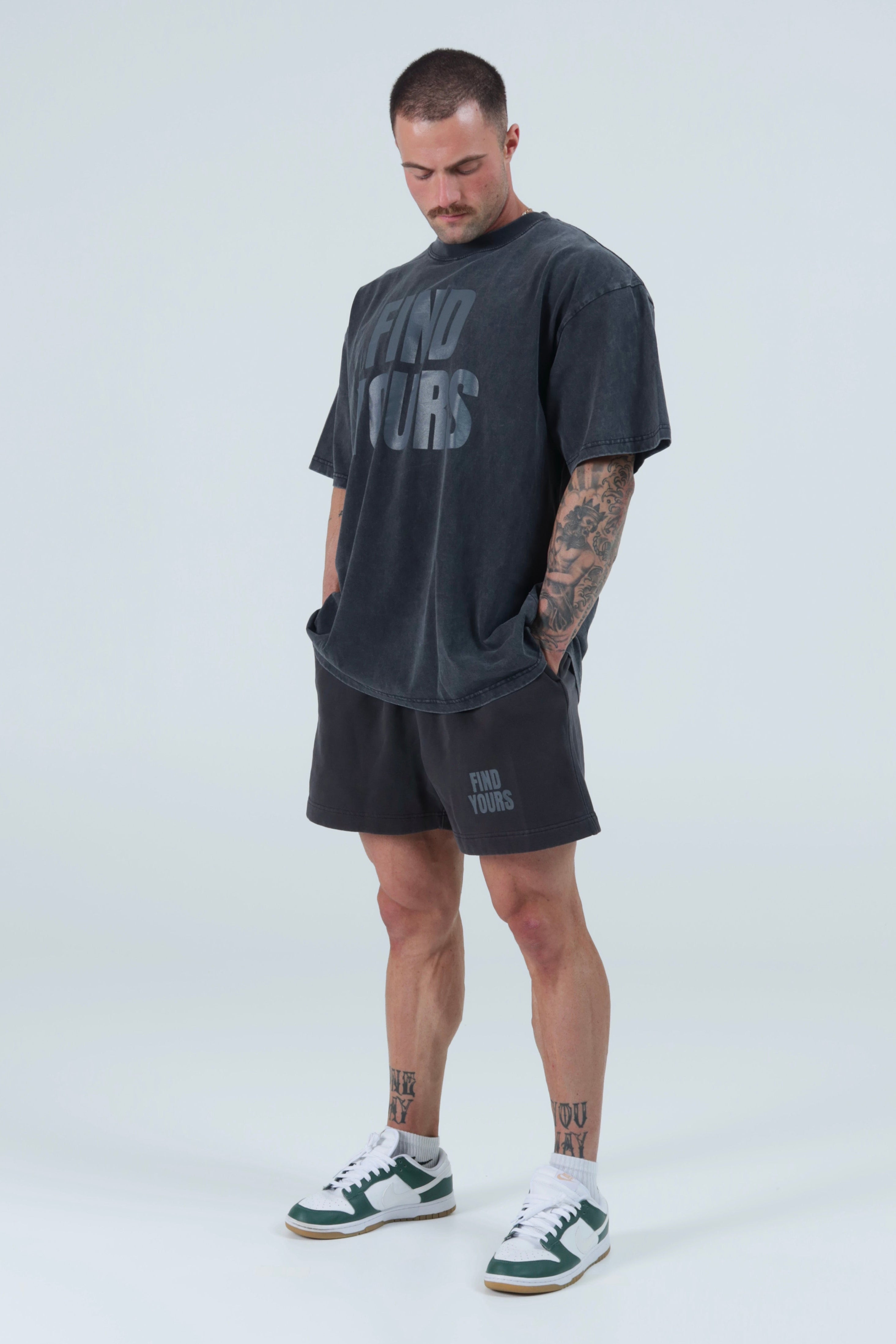 Heavyweight “Find Yours” Tee Blackout