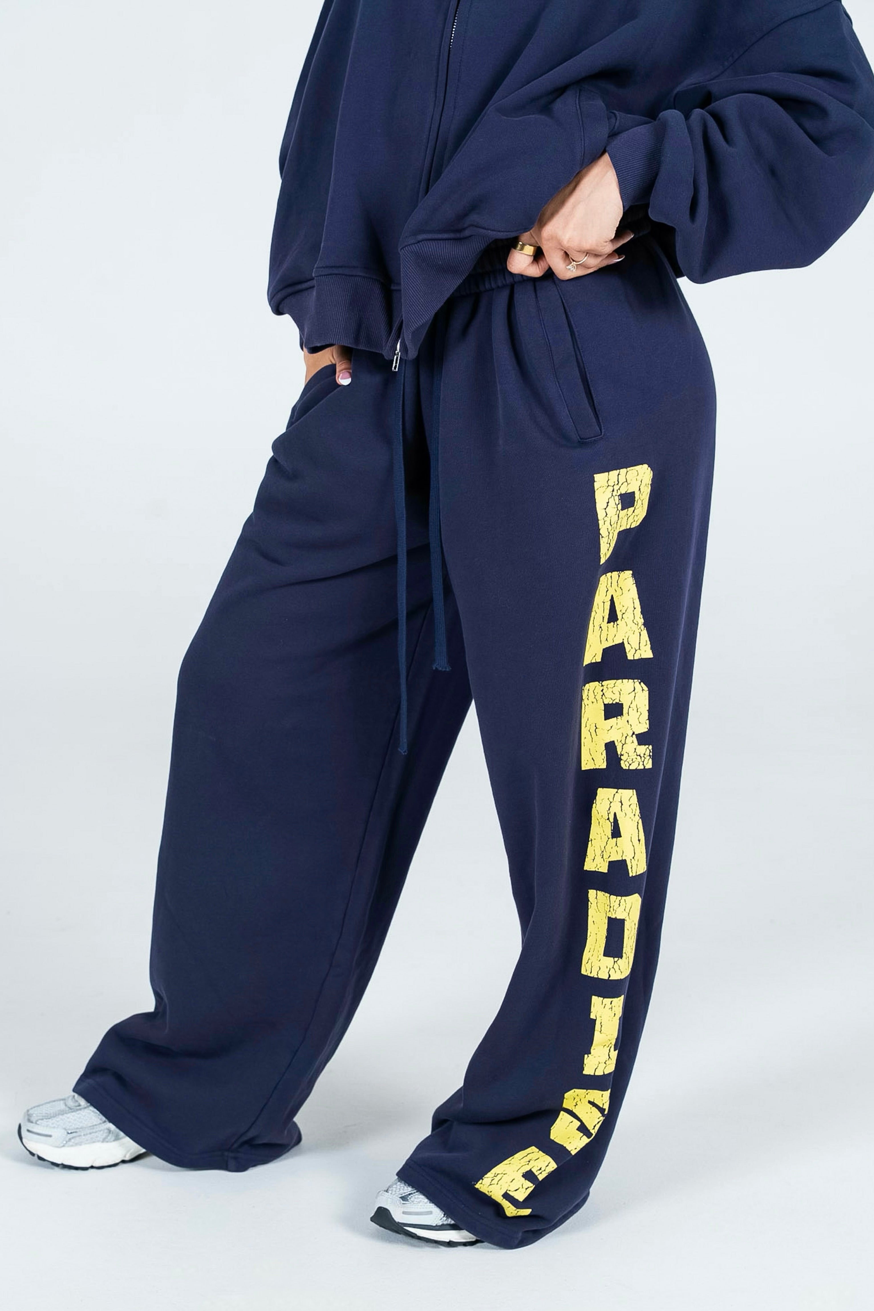 Navy Midweight “Vintage” Sweatpants