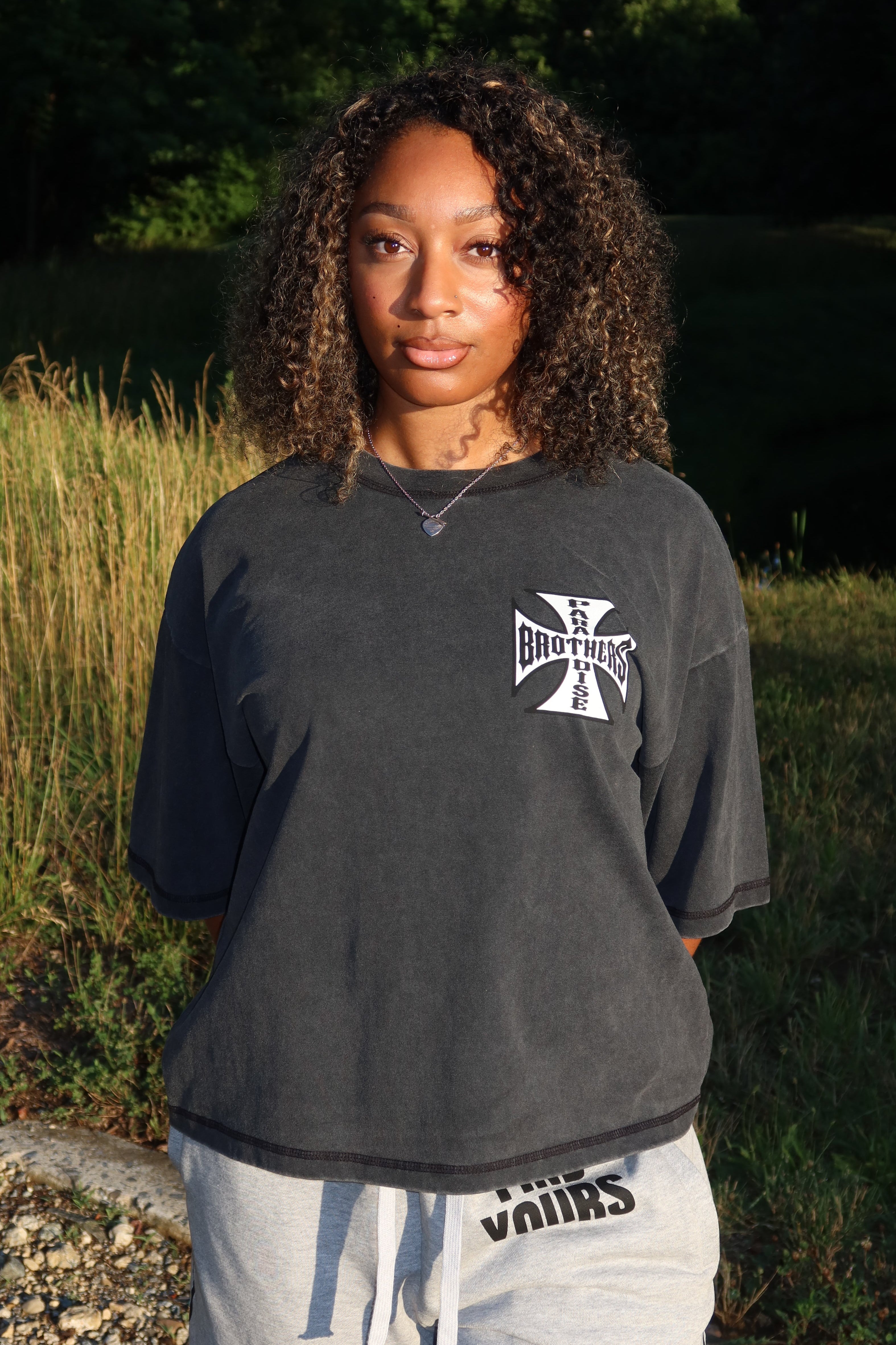 "Choppers" Crop Tee