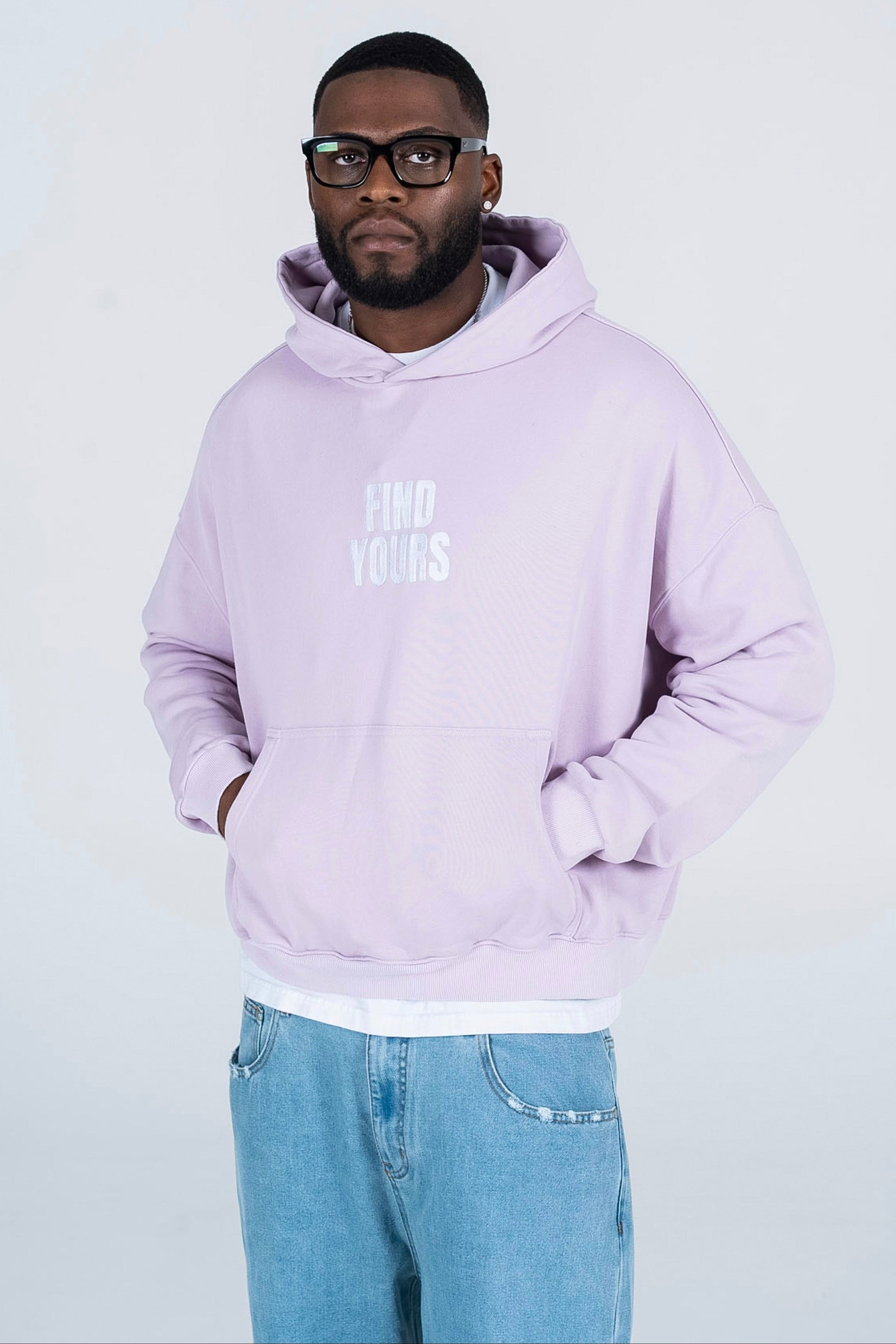 "Lavender" Midweight Hoodie