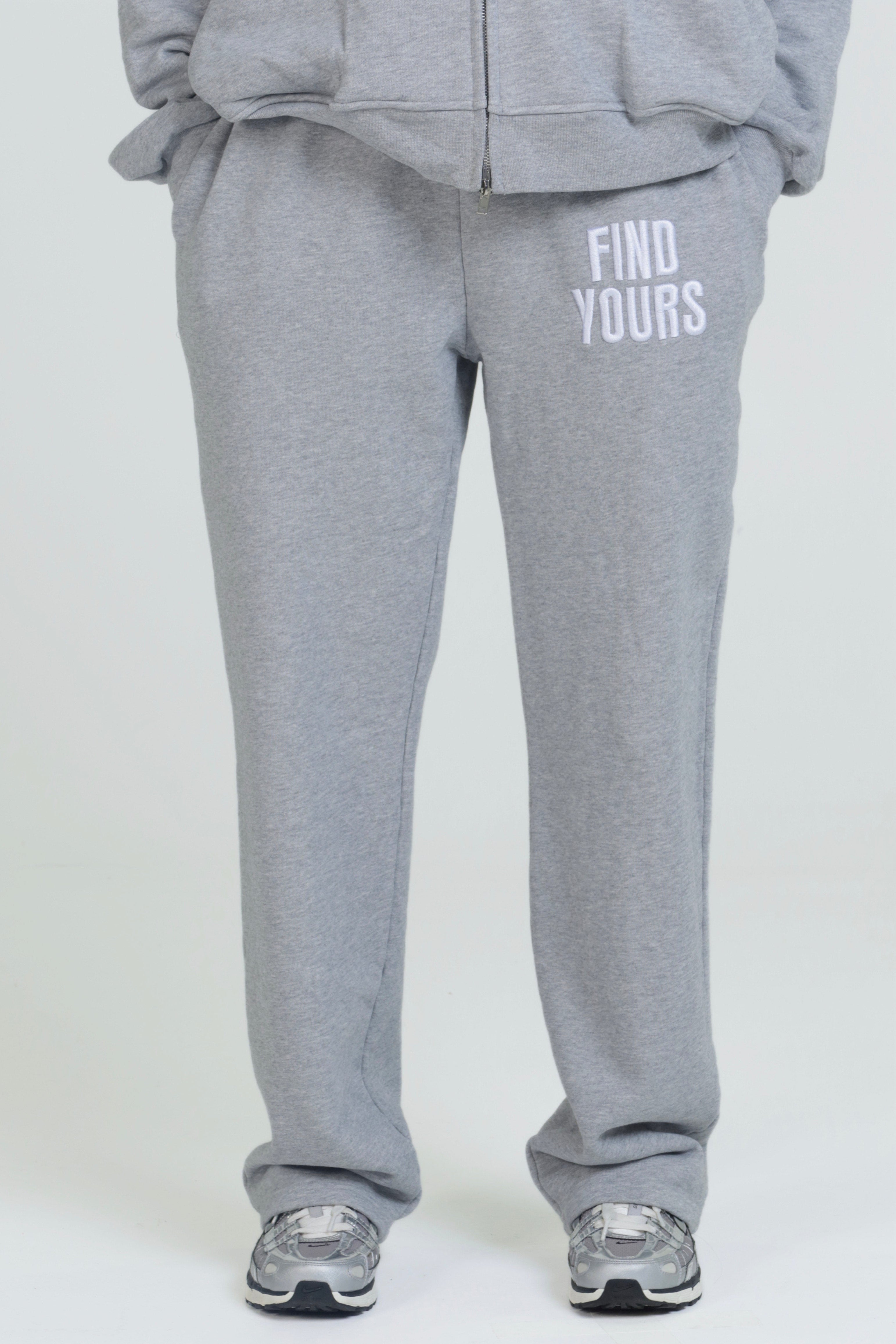 “Signature” Heavyweight Grey Sweatpants