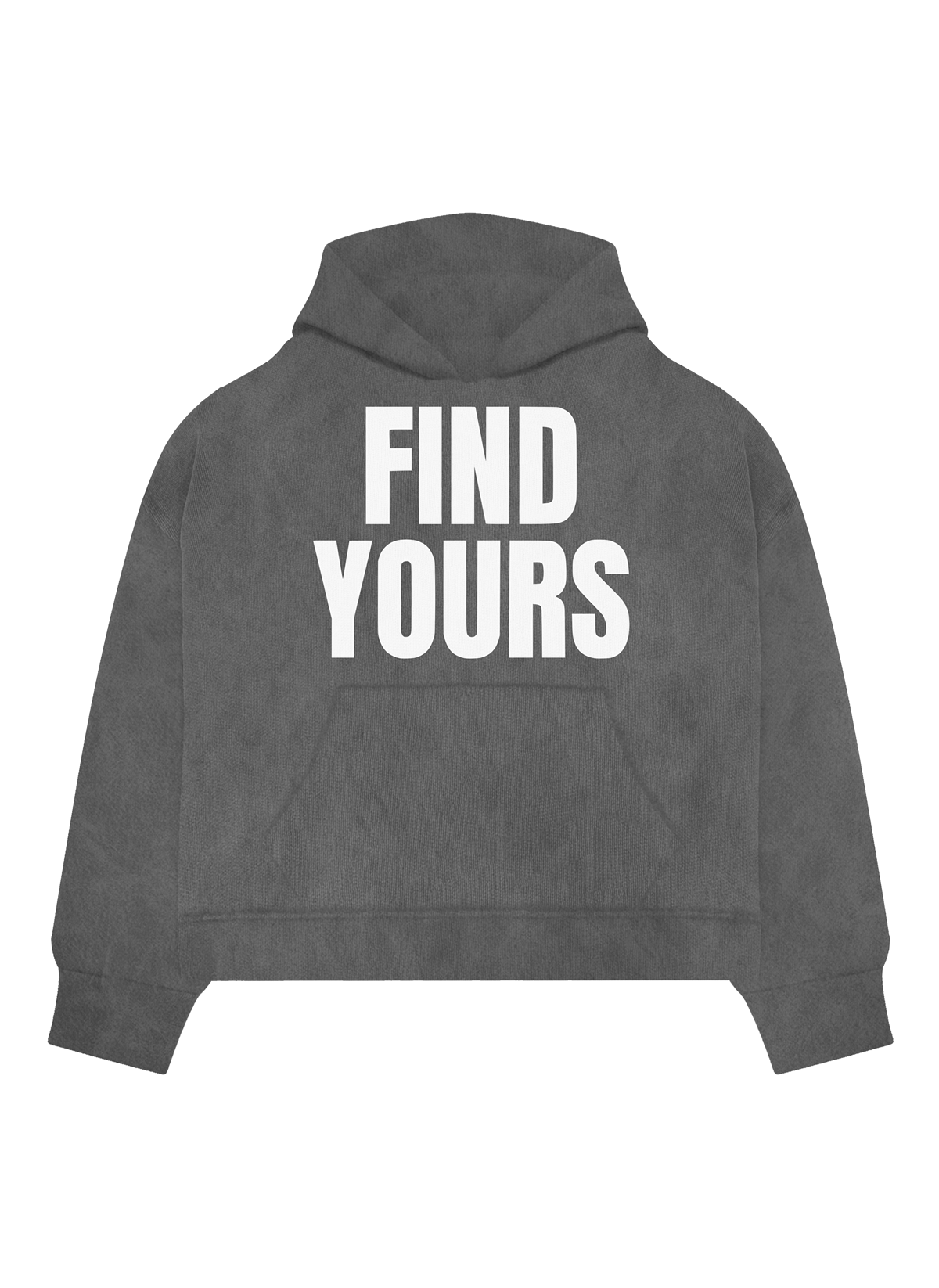 Find Yours Heavyweight “Charcoal" Hoodie