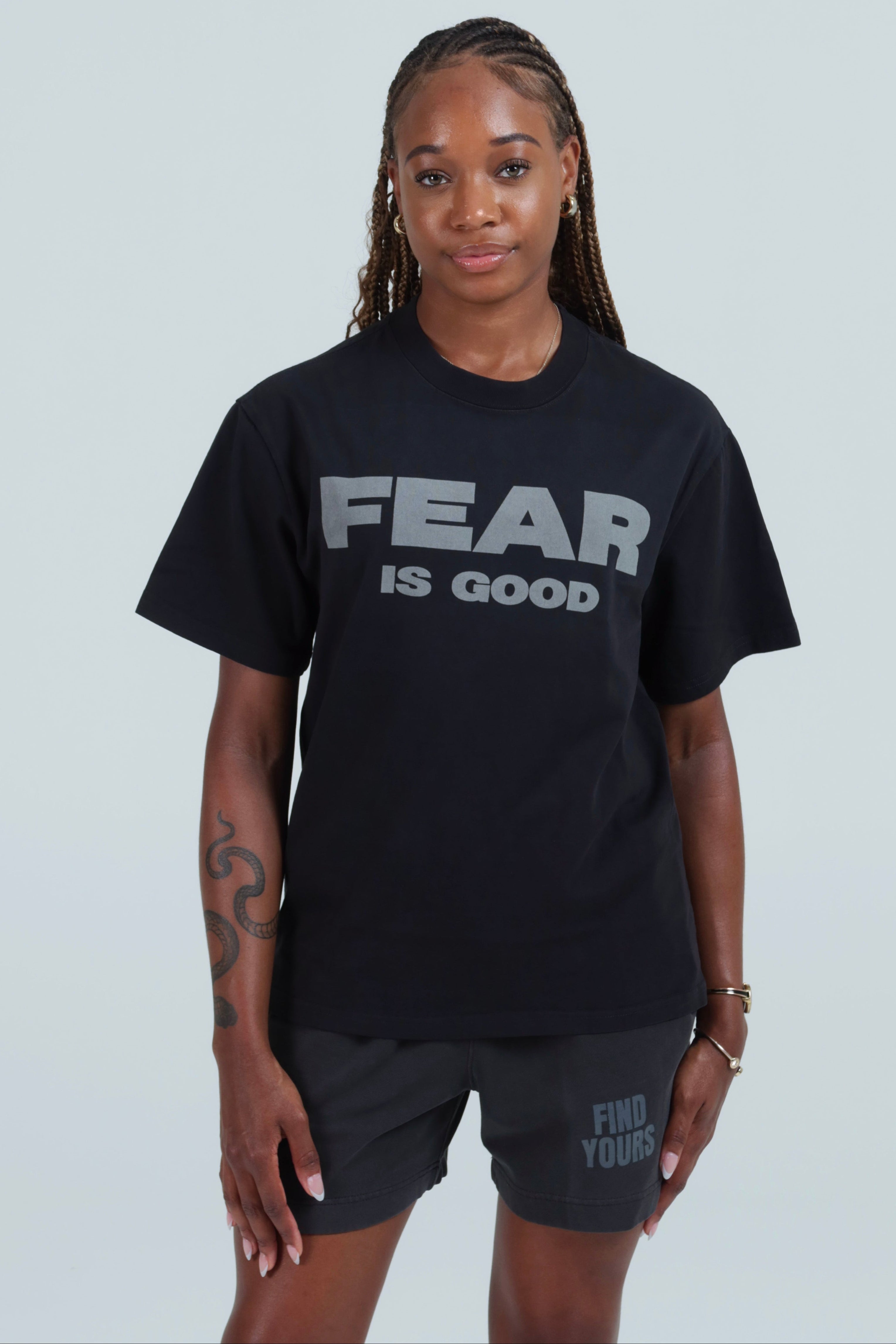 Heavyweight “Fear is Good” Tee