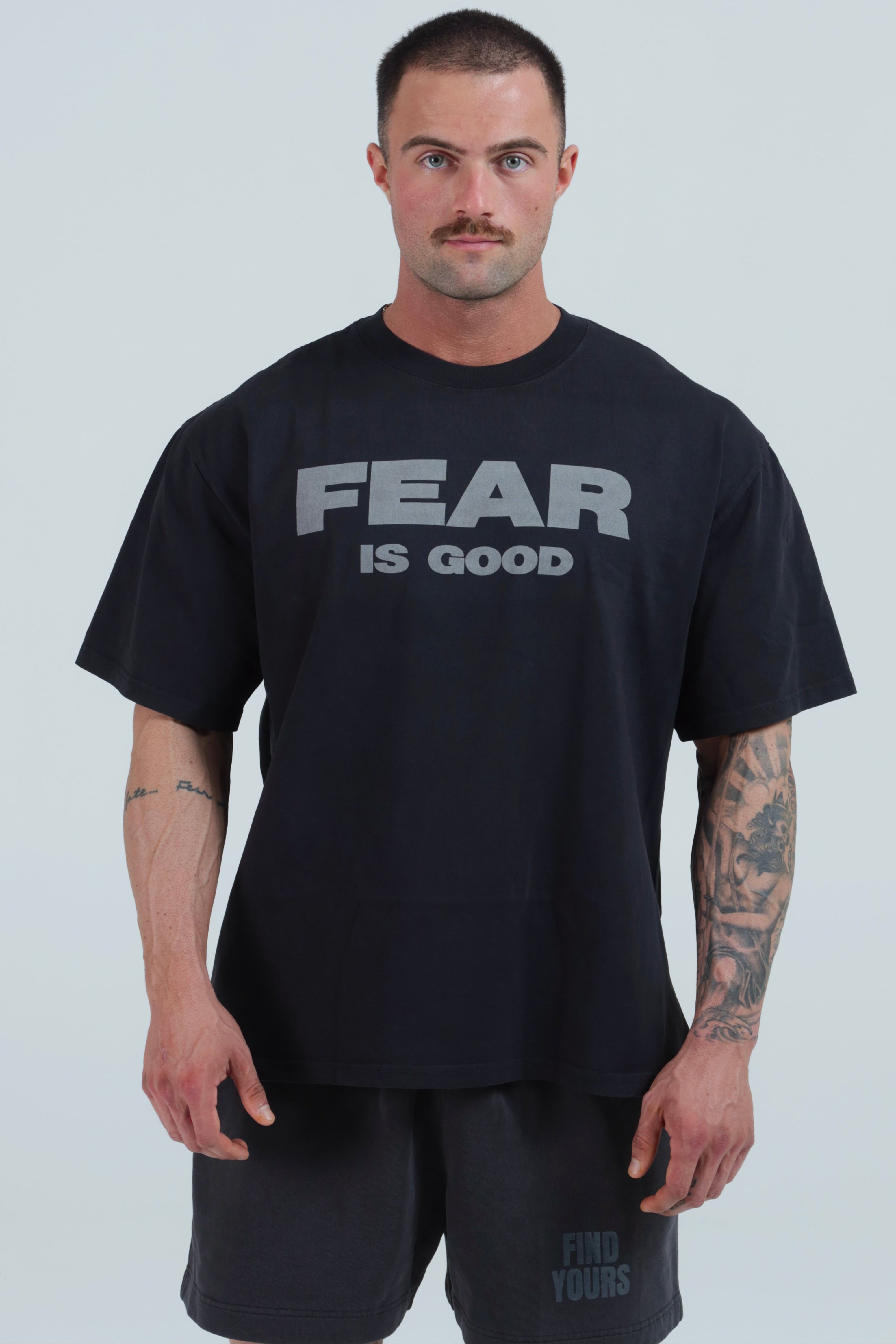 Heavyweight “Fear is Good” Tee