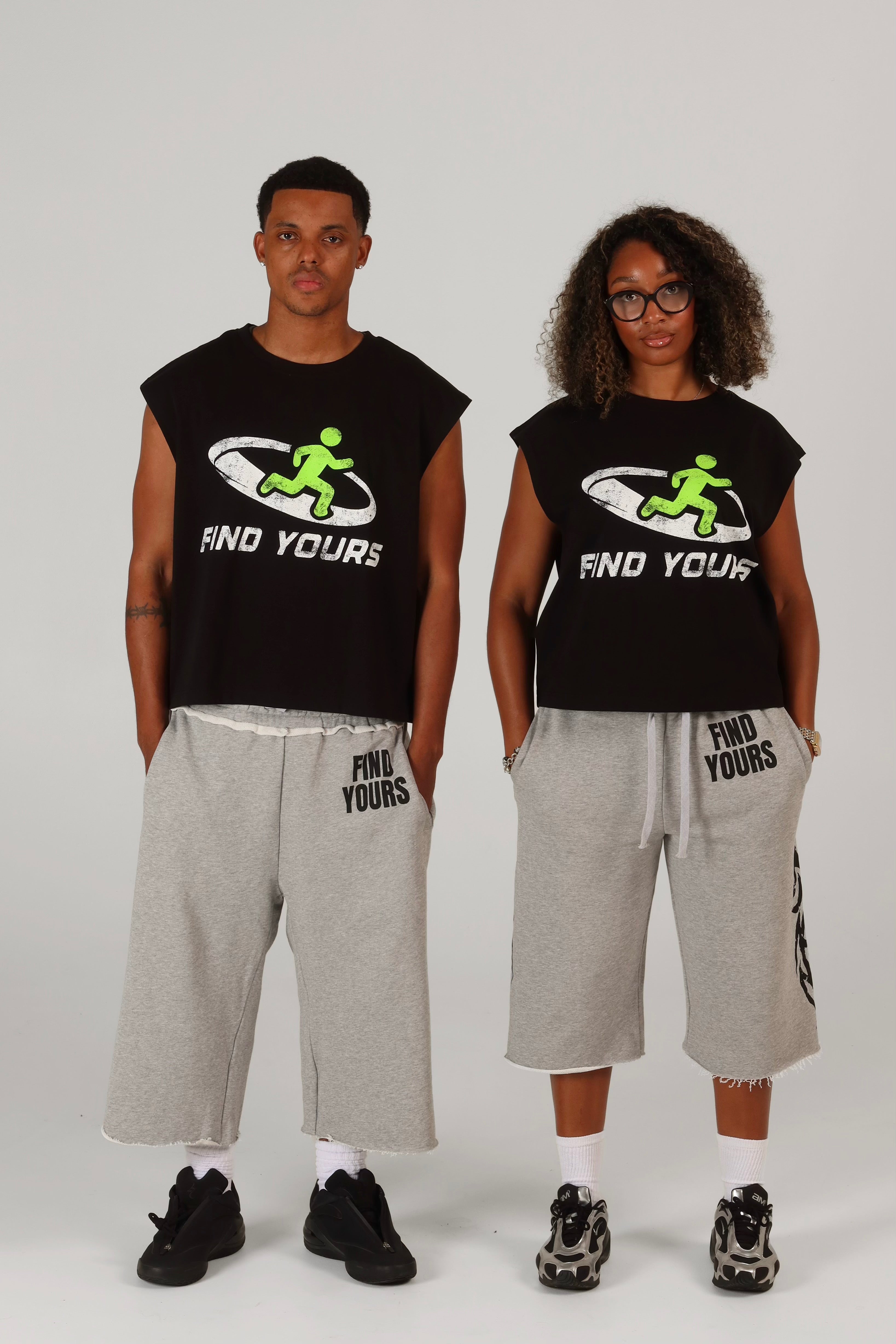 "Track" Crop Tank
