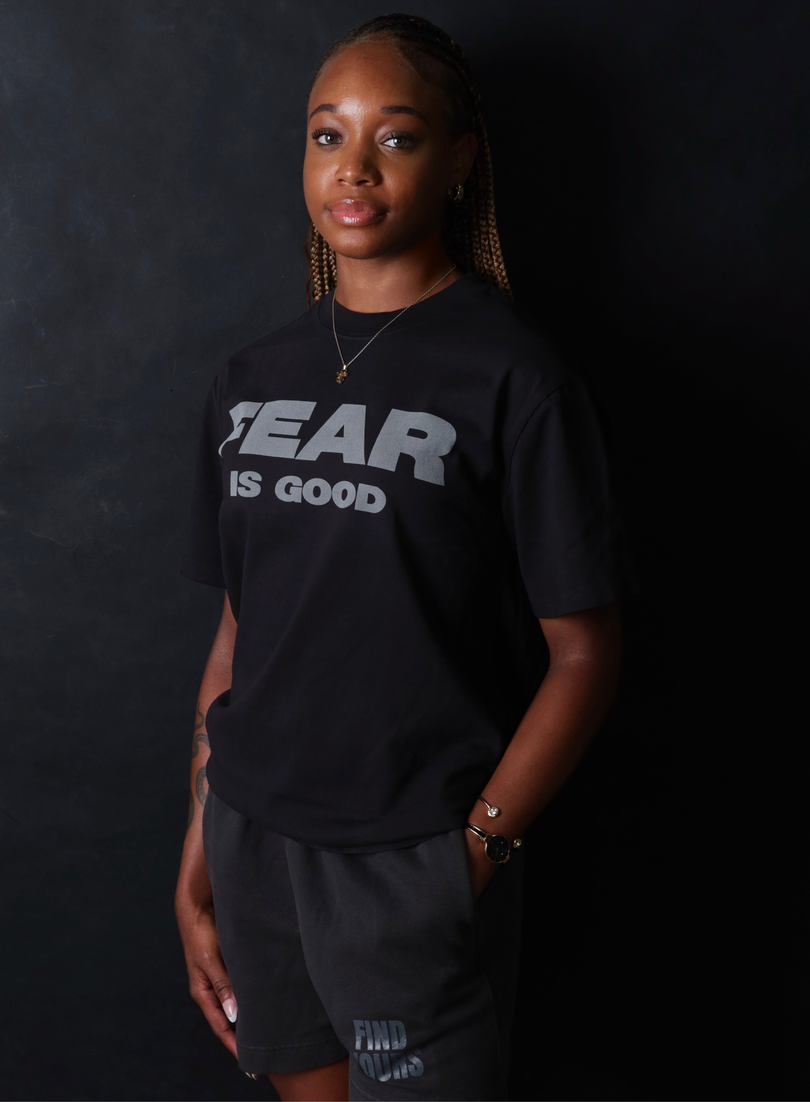 Heavyweight “Fear is Good” Tee