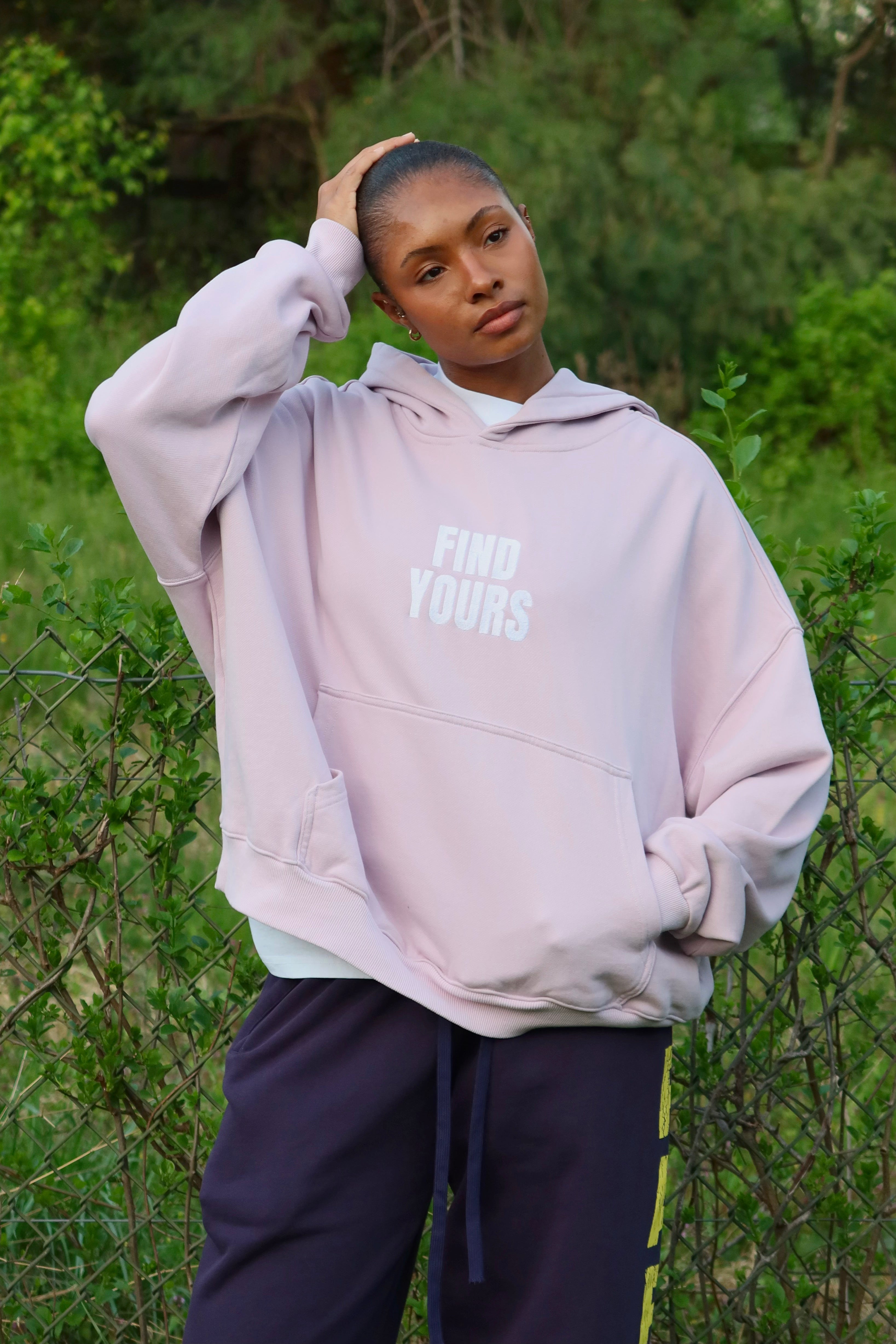 "Lavender" Midweight Hoodie