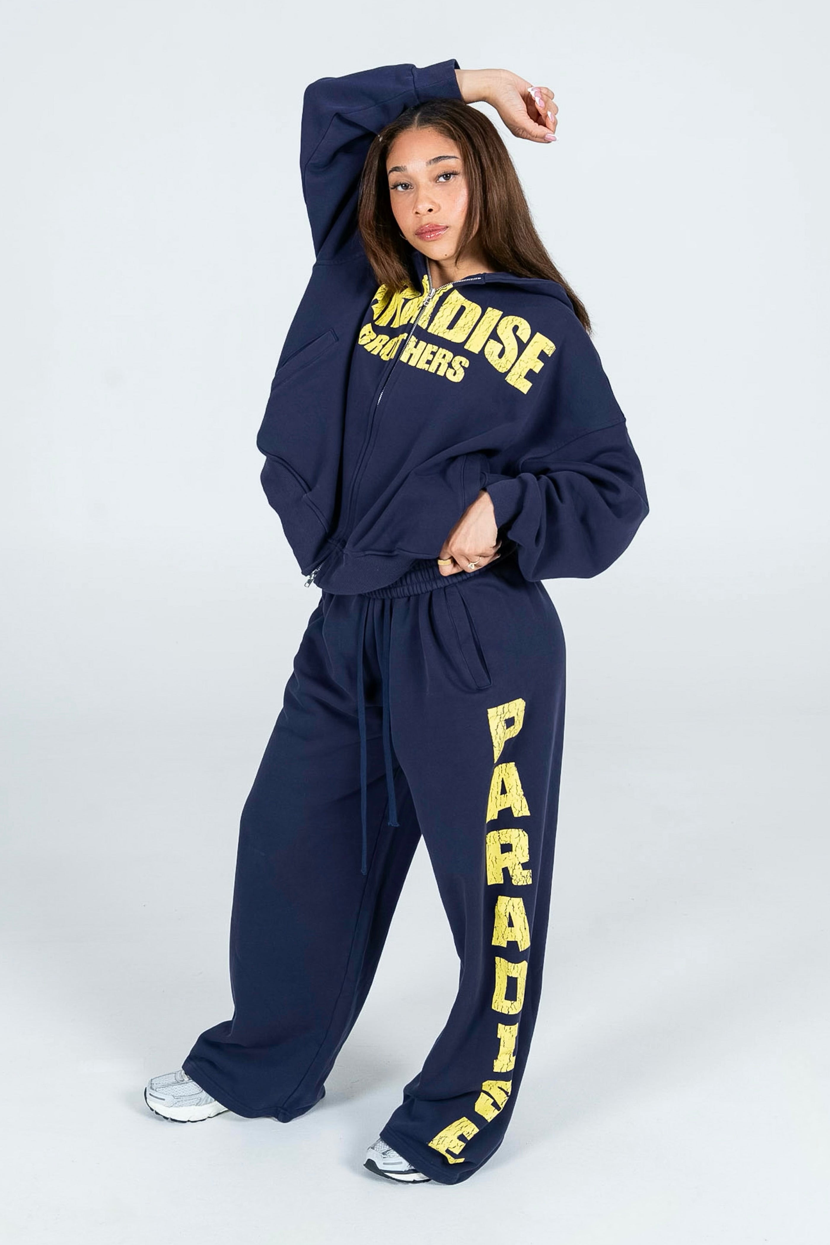 Navy Midweight “Vintage” Sweatpants