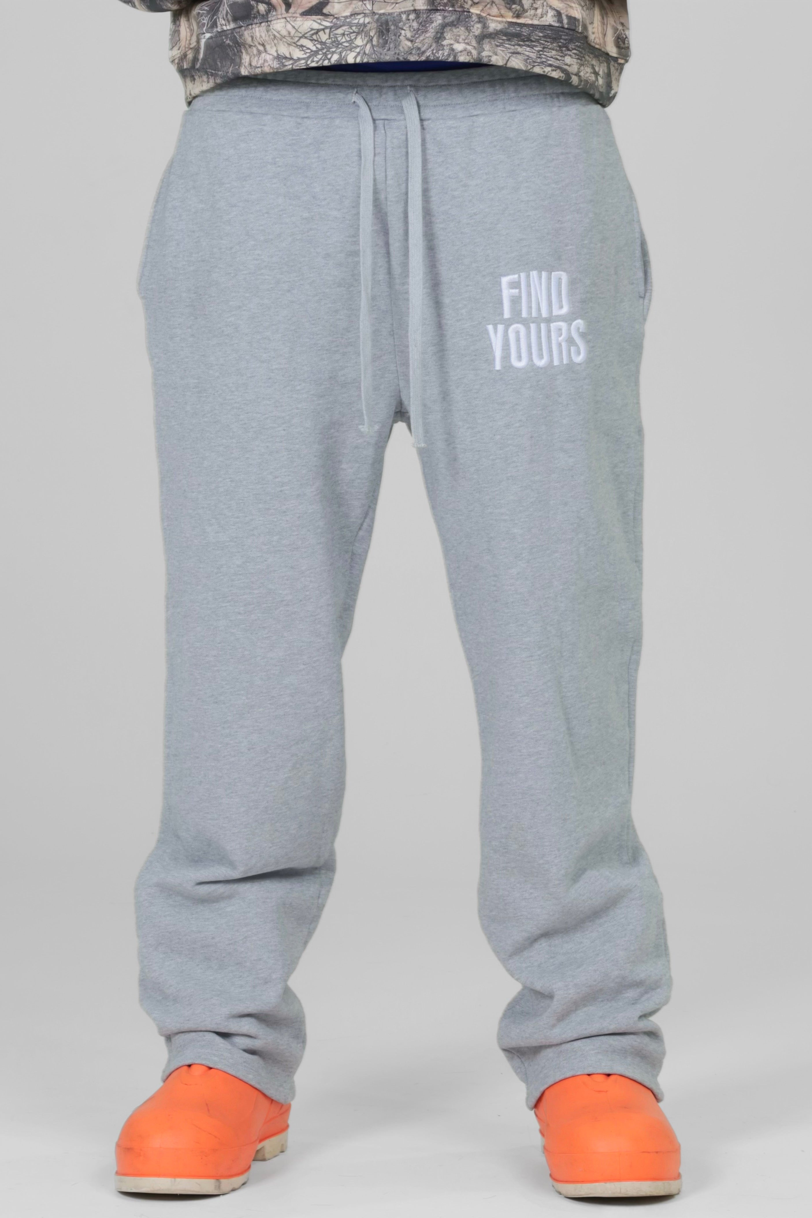 The “One” Heavyweight Grey Sweatpants