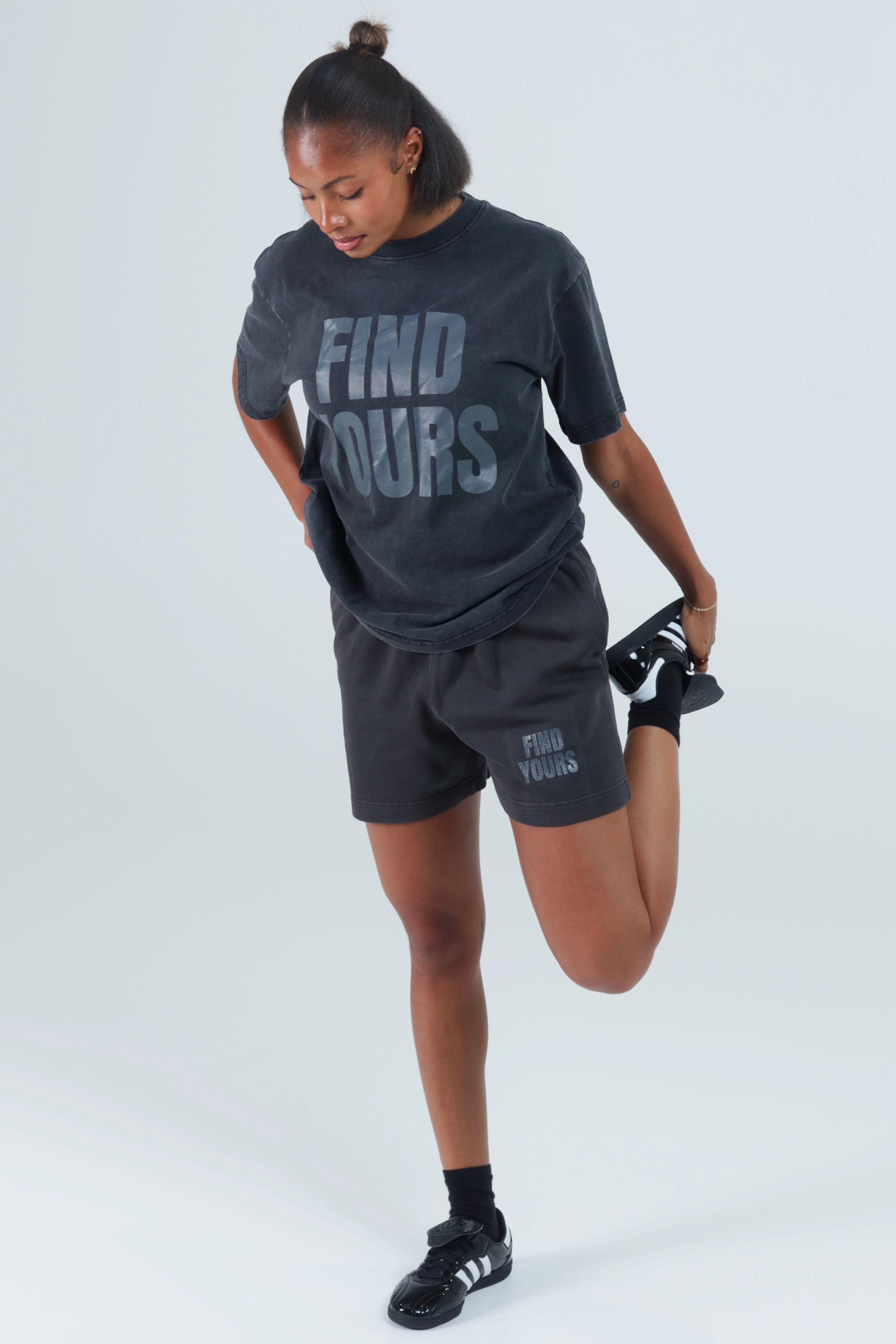 Heavyweight “Find Yours” Tee Blackout