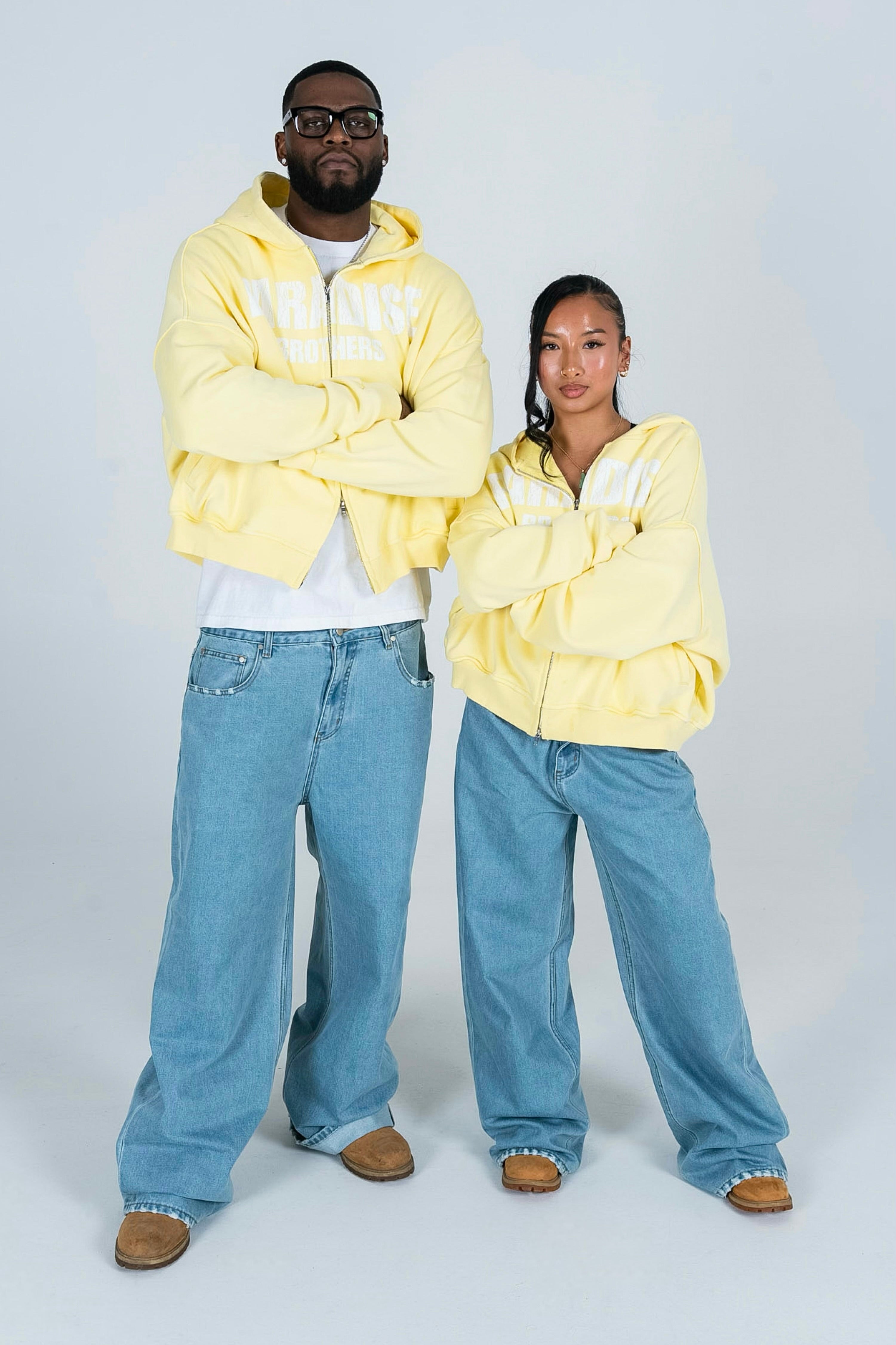 "Ashley Yellow" Midweight Vintage Jacket