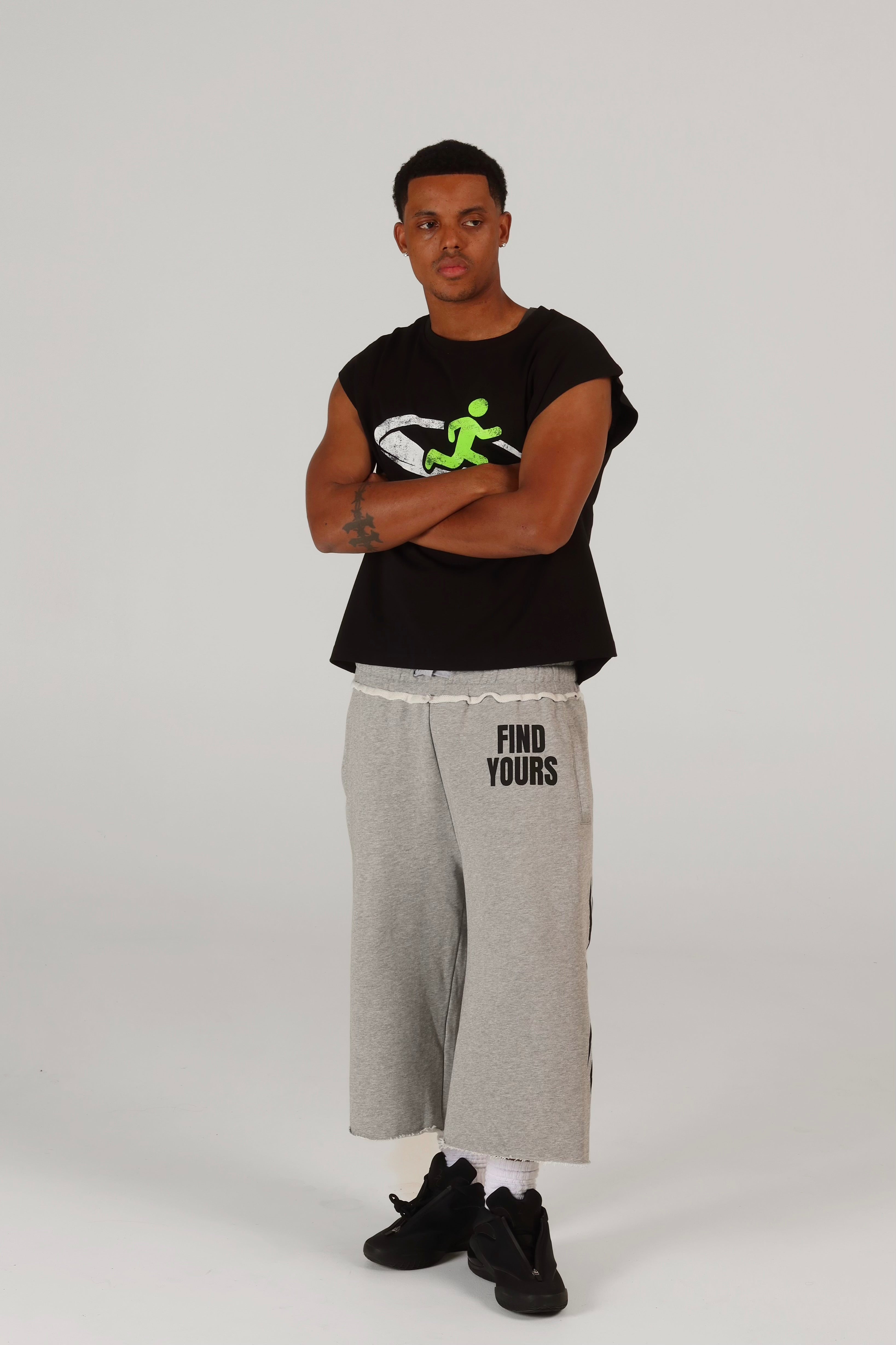 "Track" Crop Tank