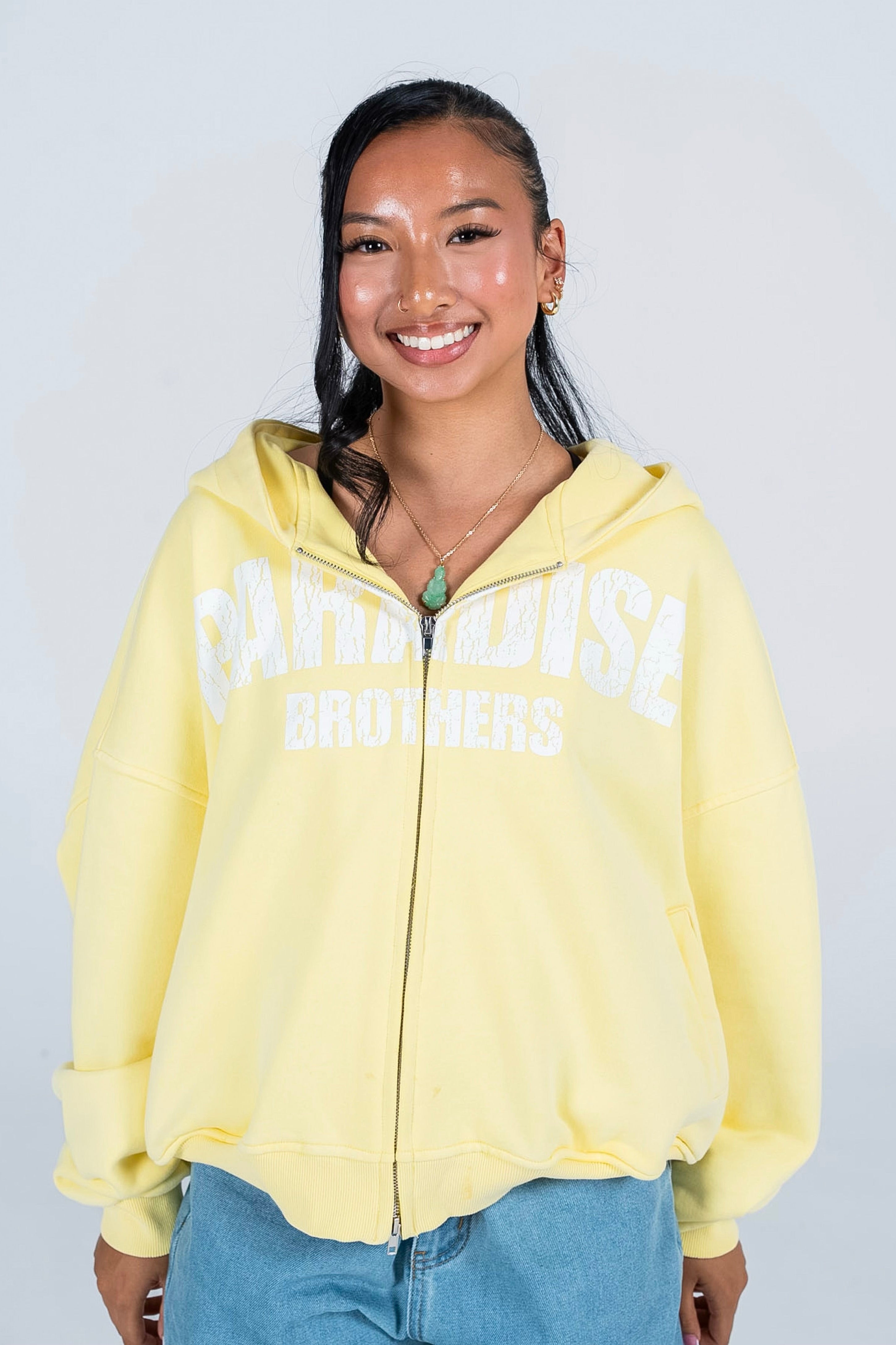 "Ashley Yellow" Midweight Vintage Jacket