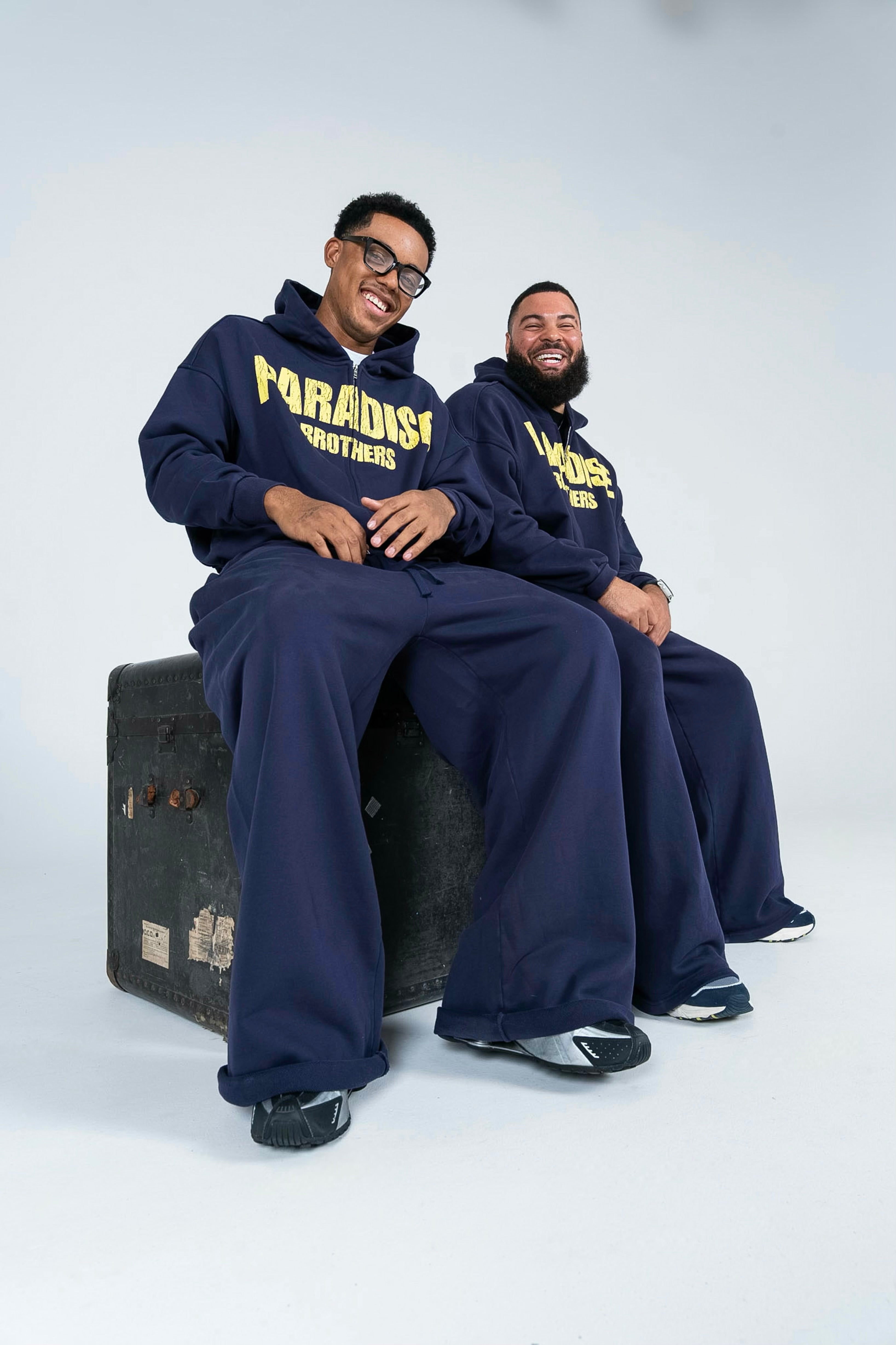 Navy Midweight “Vintage” Sweatpants
