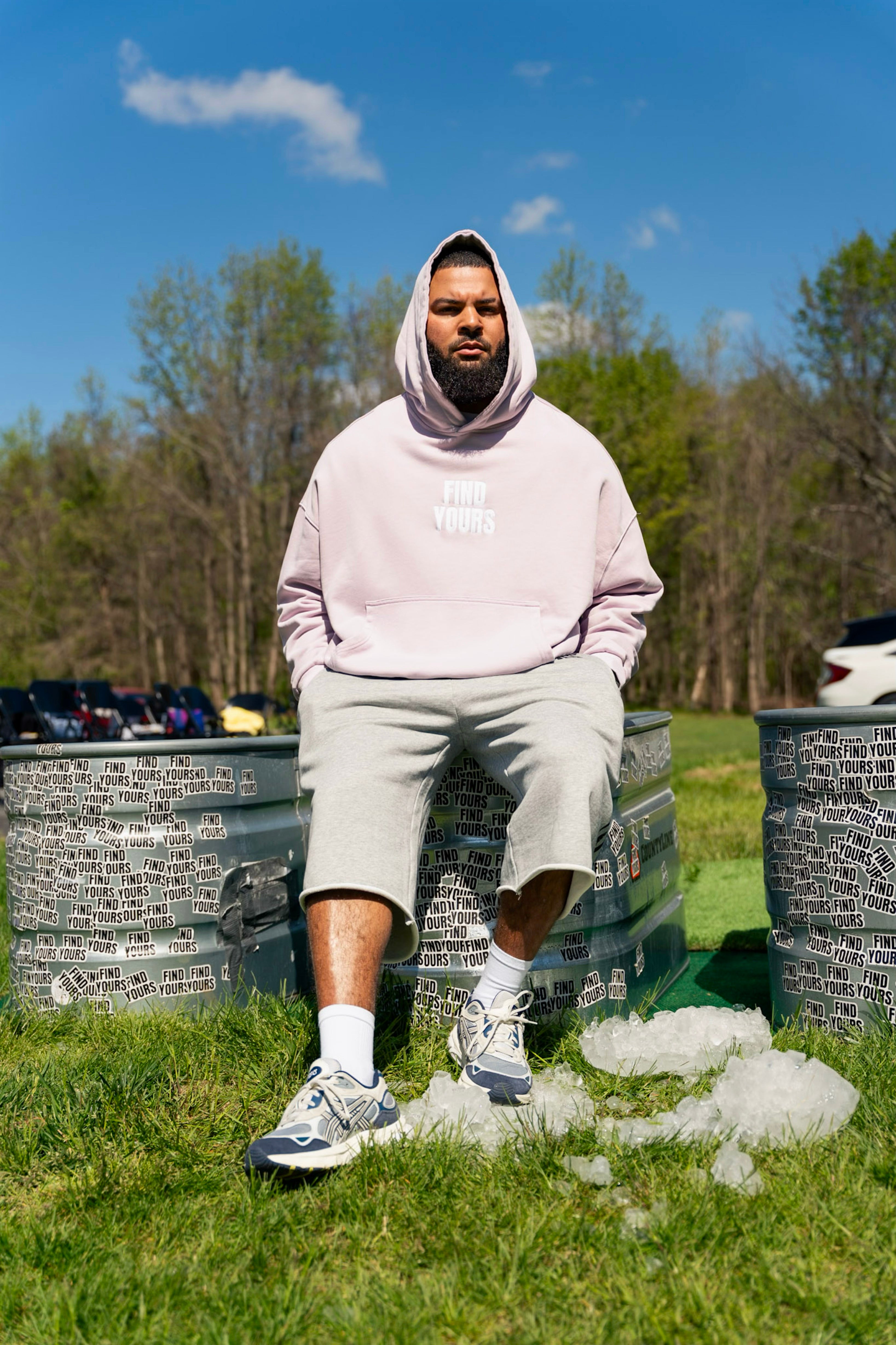 "Lavender" Midweight Hoodie