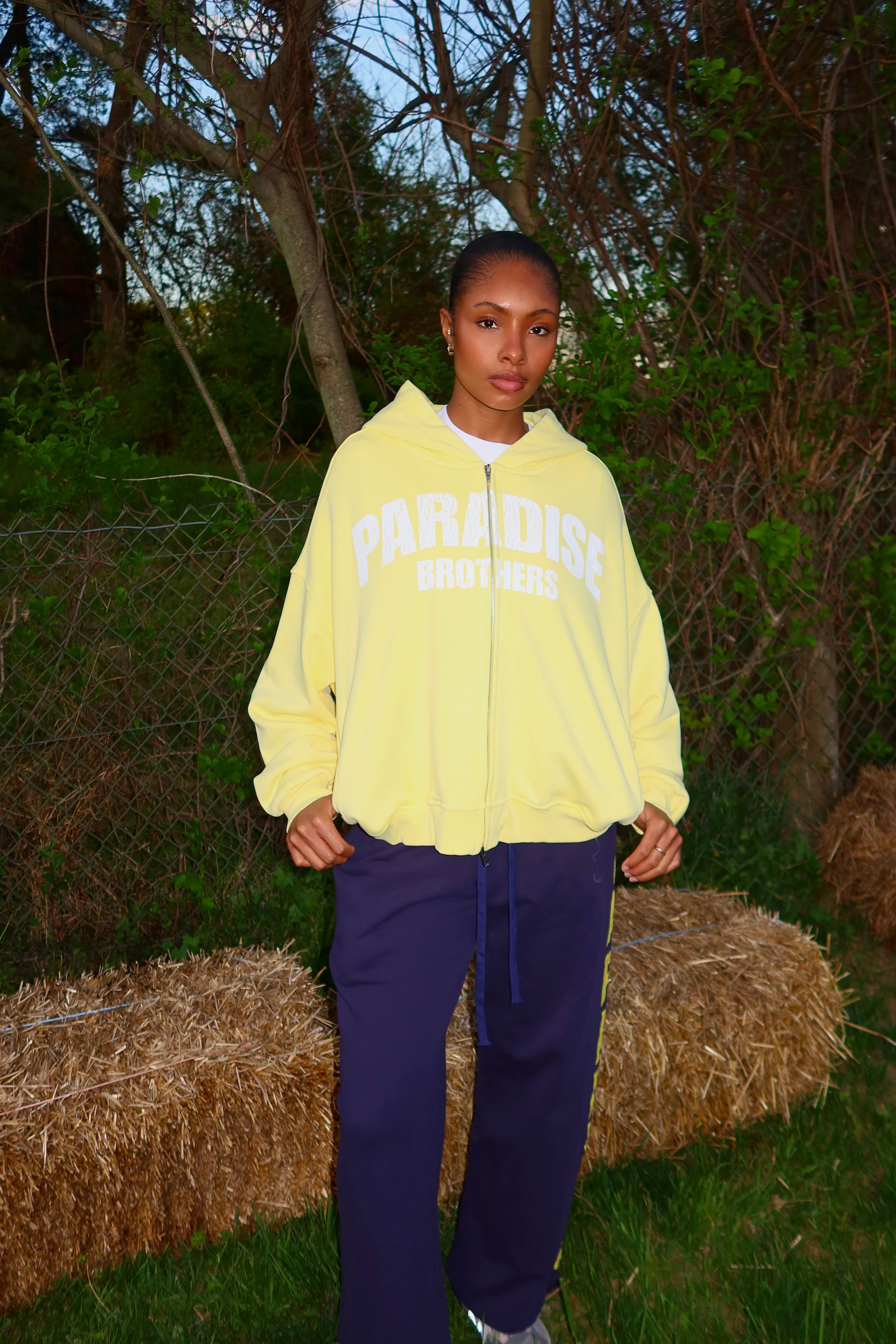 "Ashley Yellow" Midweight Vintage Jacket