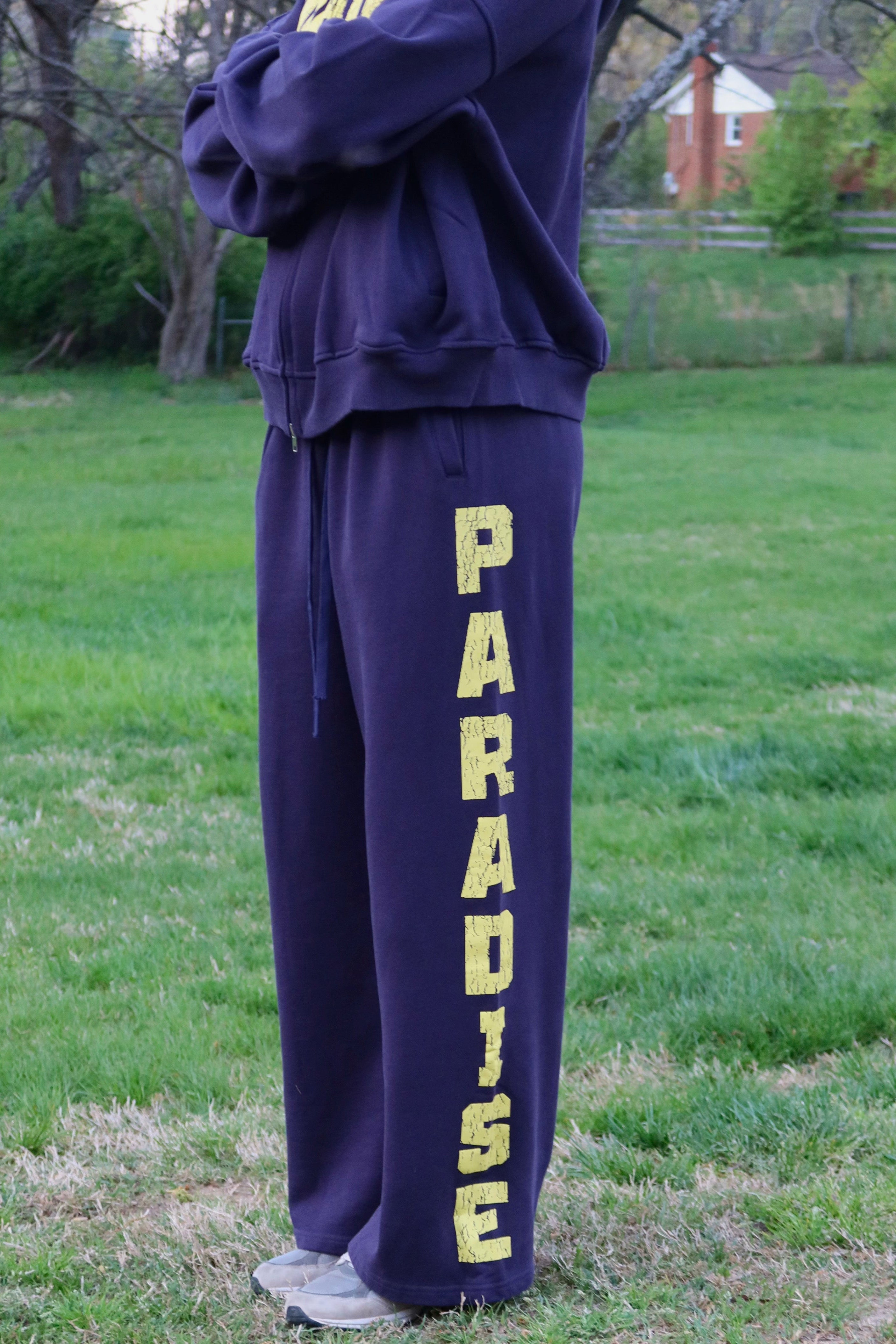 Navy Midweight “Vintage” Sweatpants