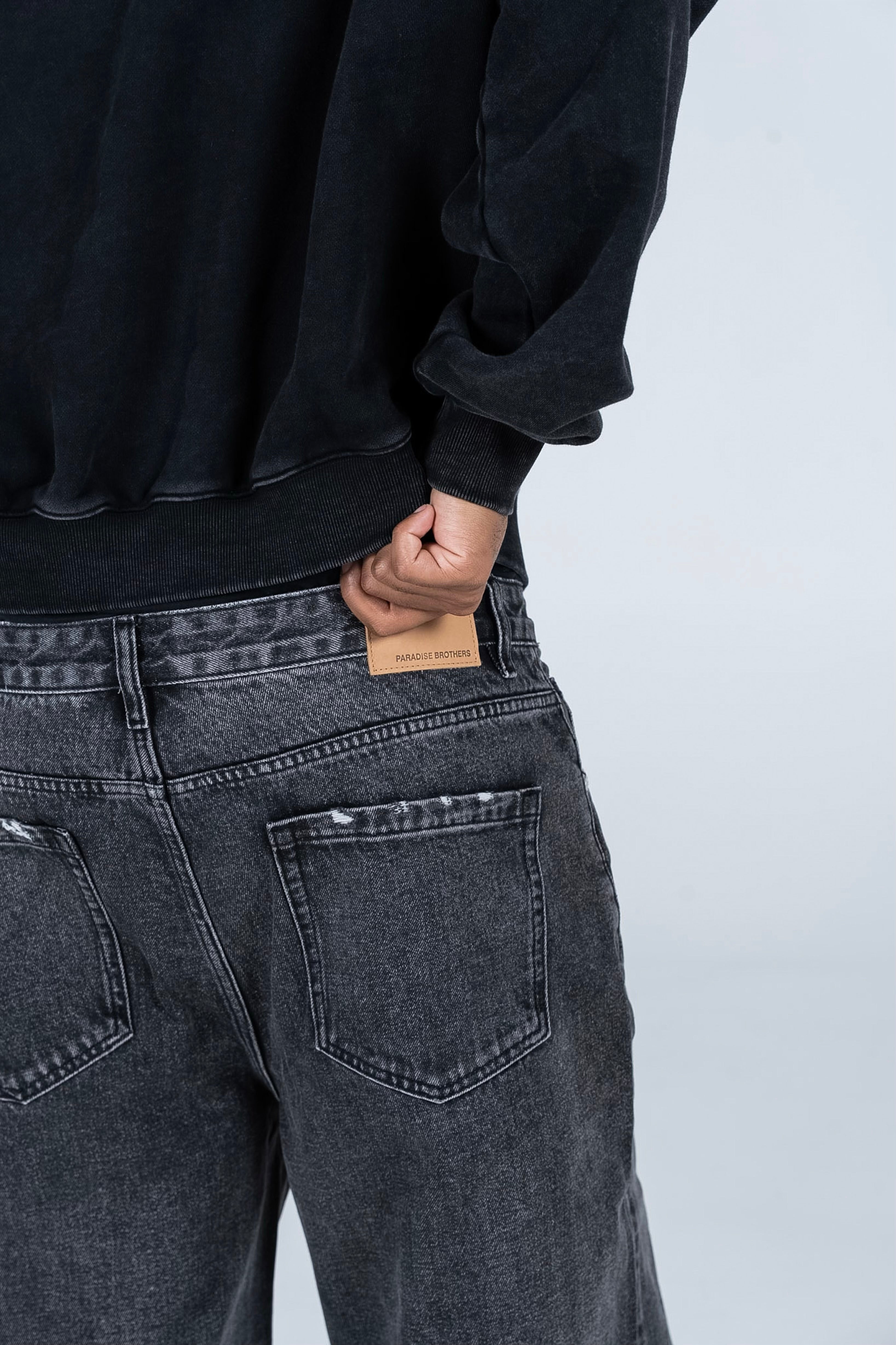 Paradise Black Washed Denim