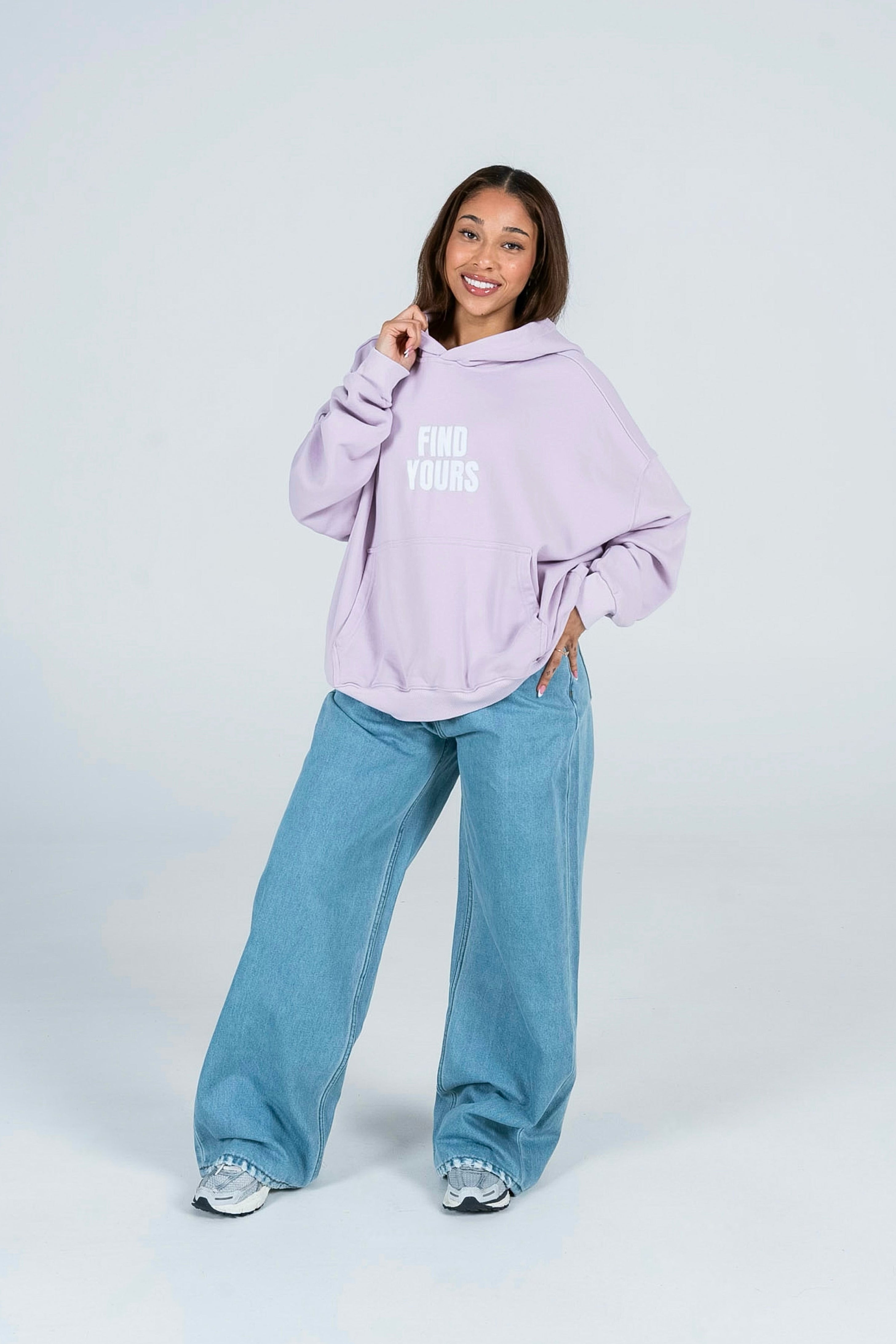 "Lavender" Midweight Hoodie