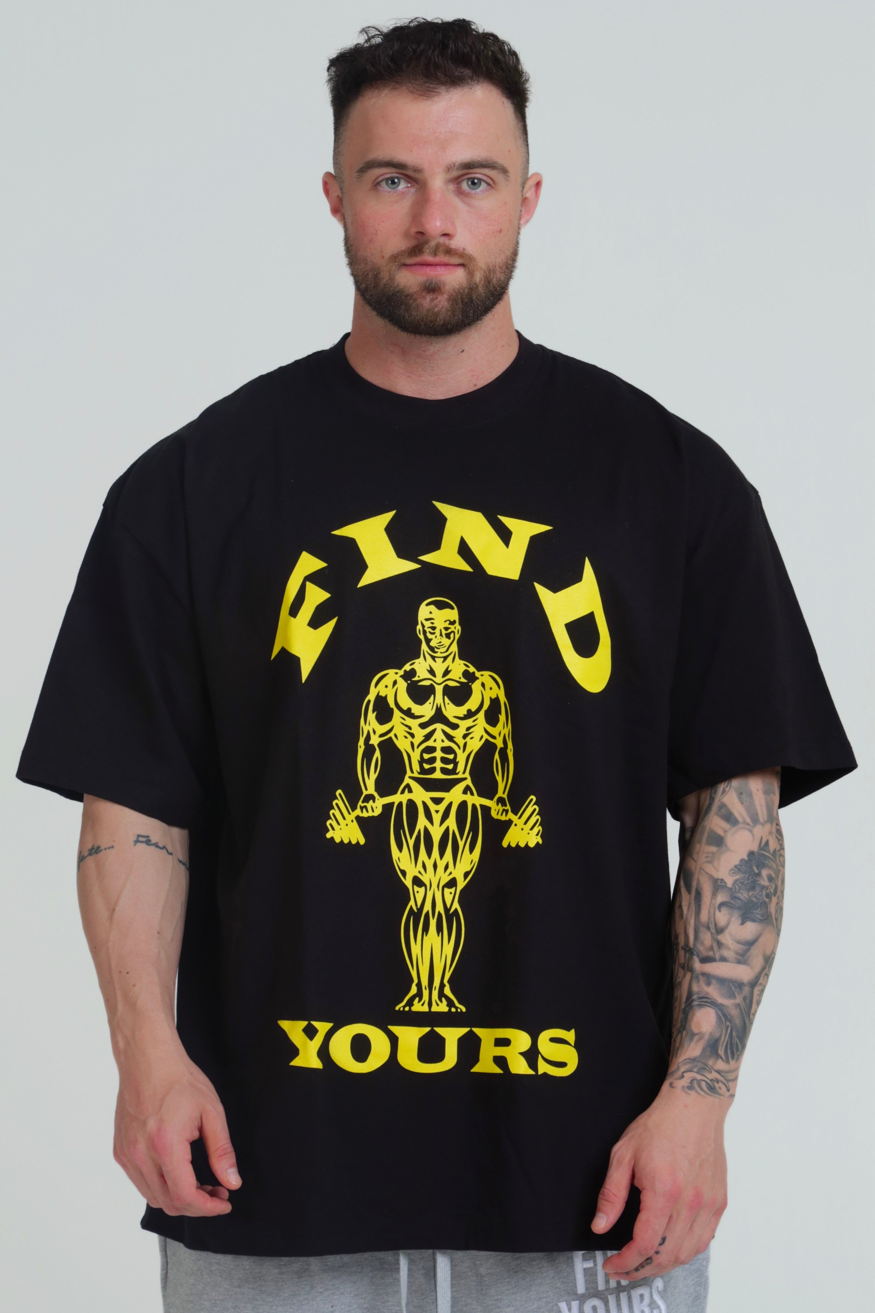 Heavyweight "Golds Gym" Tee