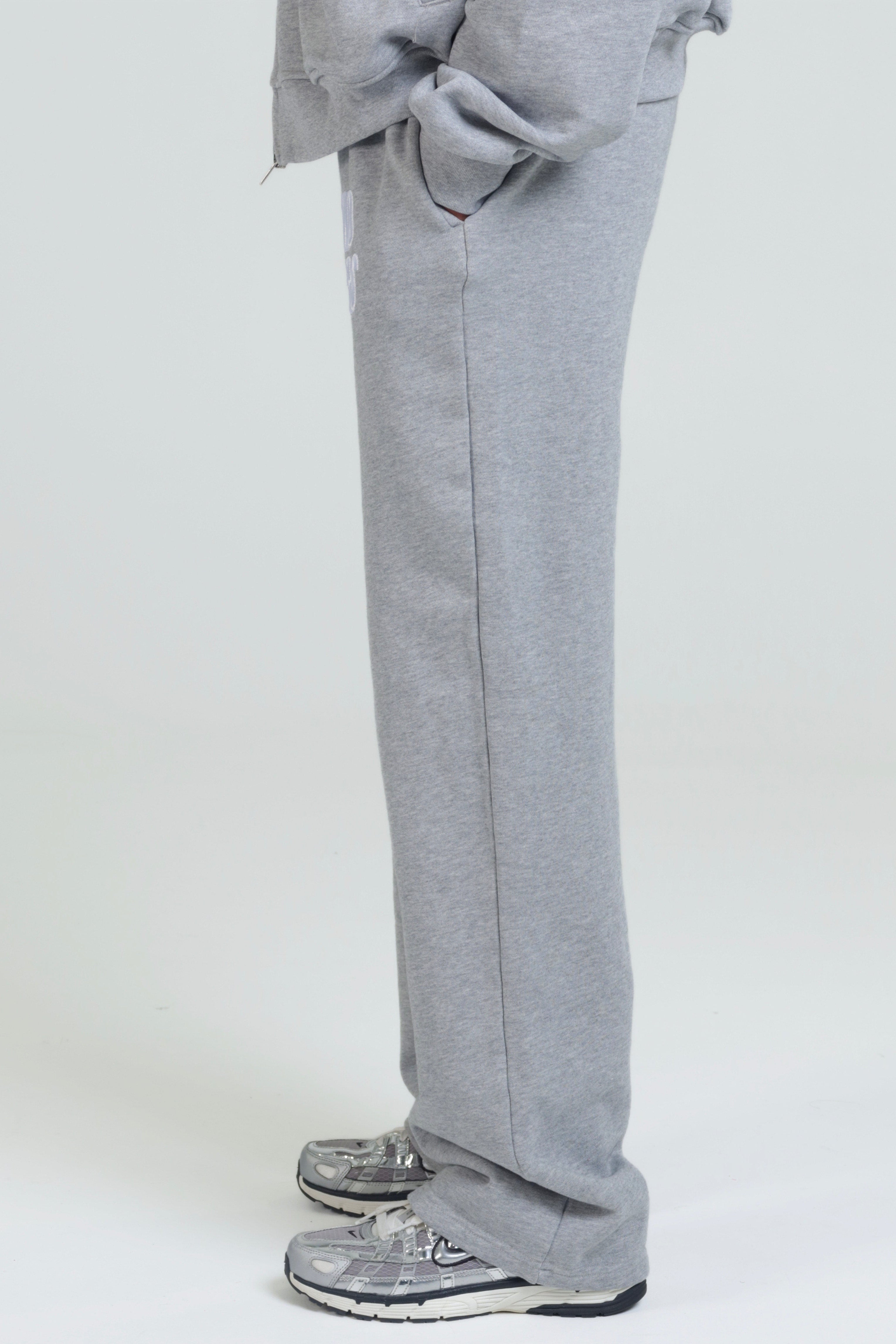 “Signature” Heavyweight Grey Sweatpants