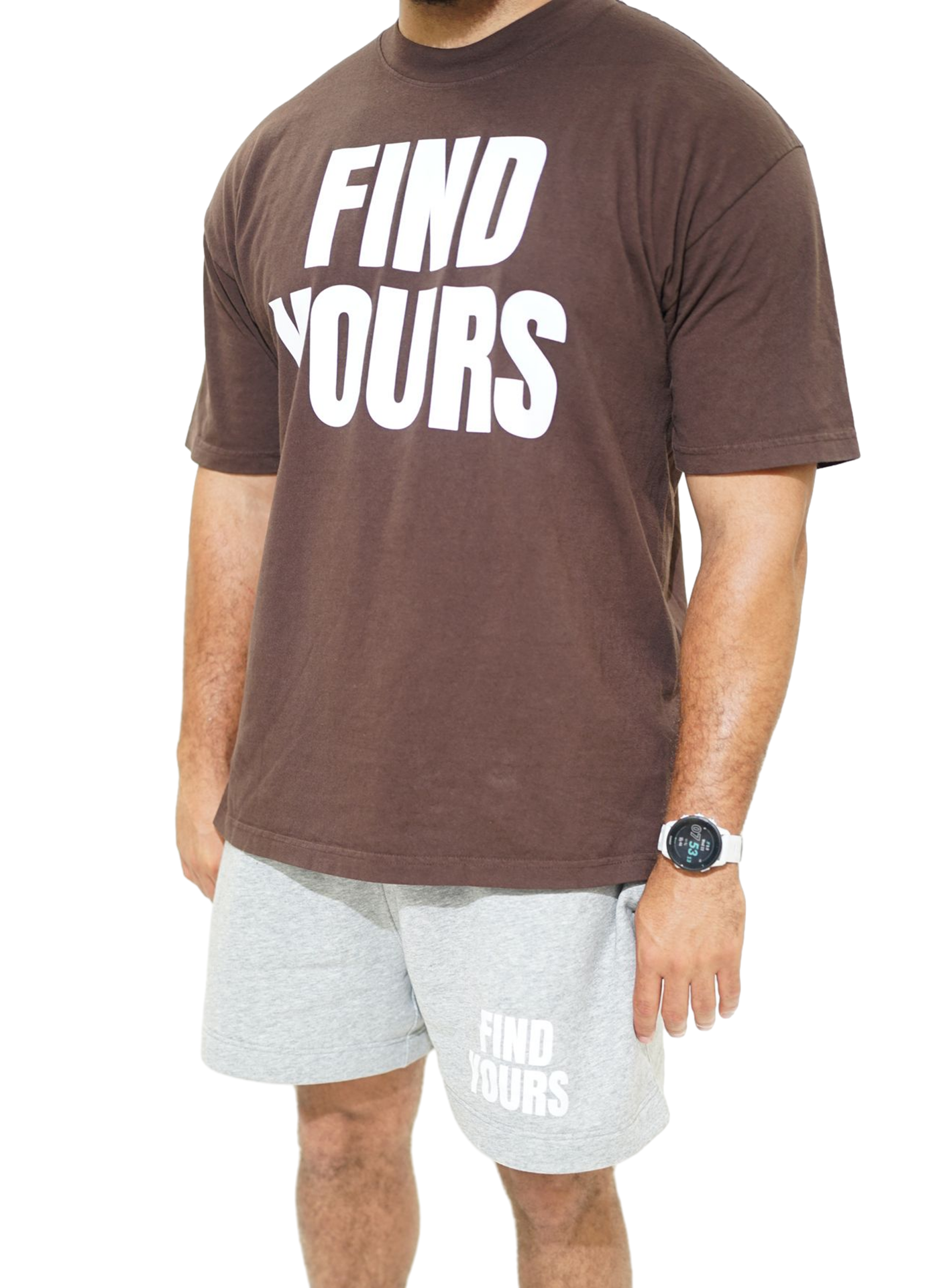 "Find Yours" Brown Tee