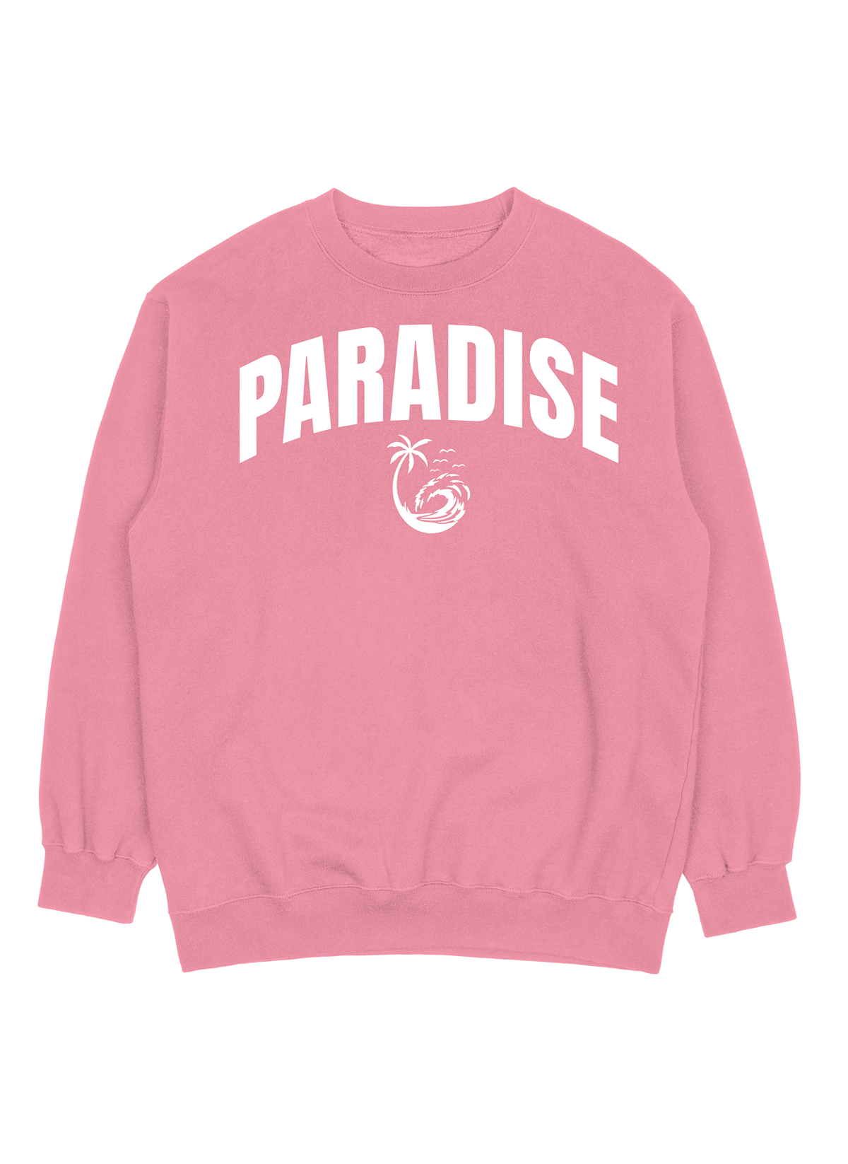 Paradise Pink "Wave" Crewneck