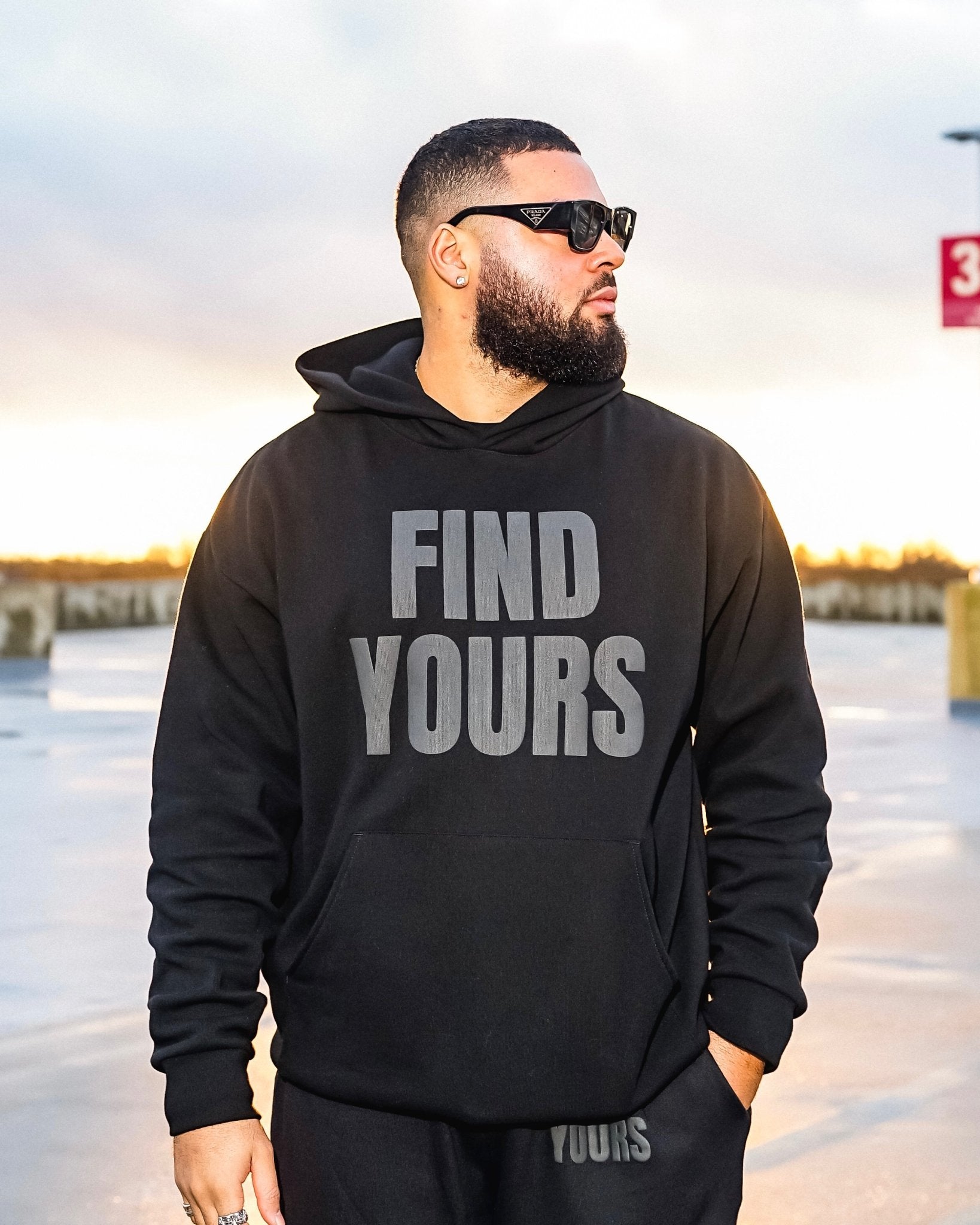 Find Yours "Blackout" Midweight Hoodie - Paradise Brothers