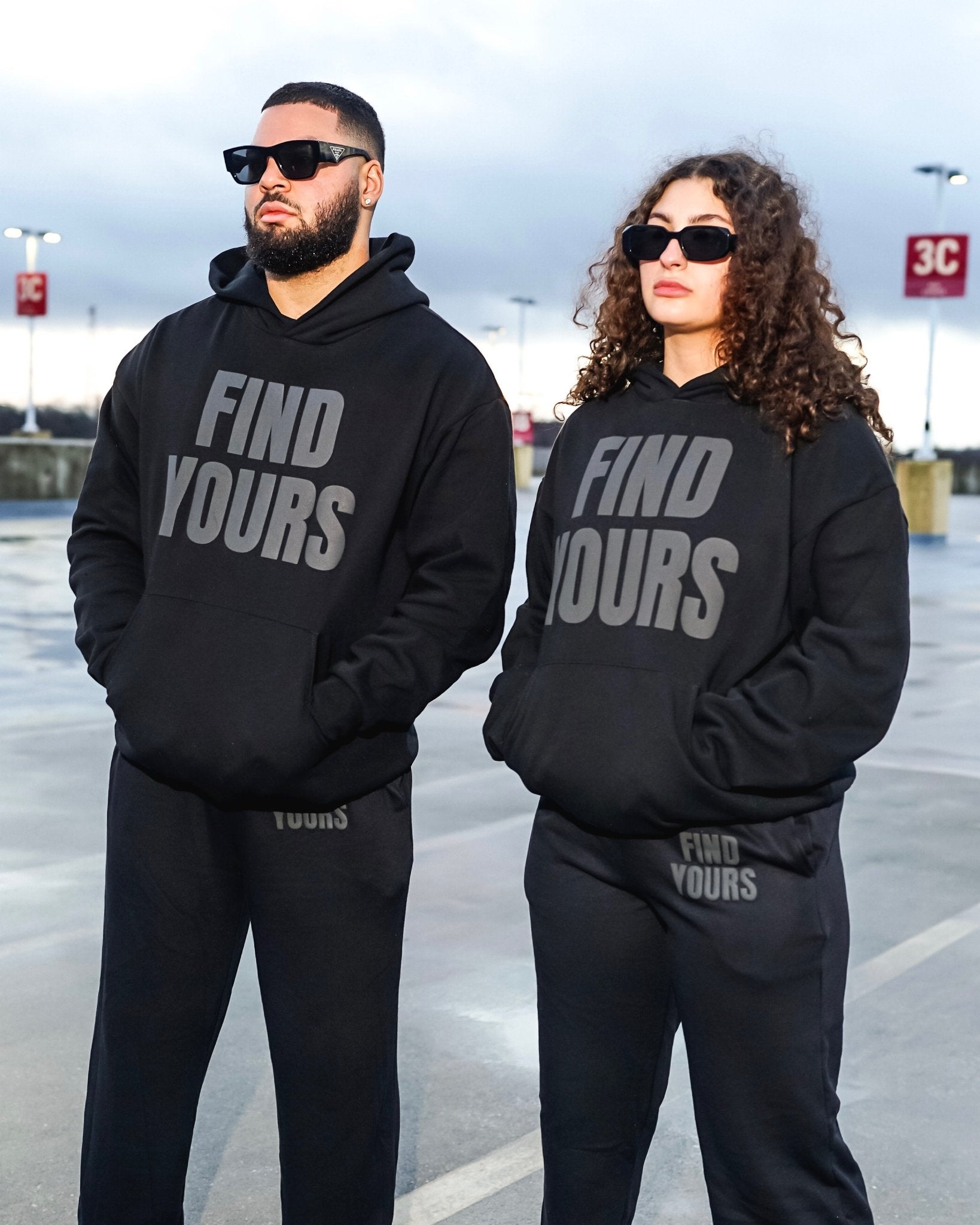 Find Yours "Blackout" Midweight Hoodie - Paradise Brothers