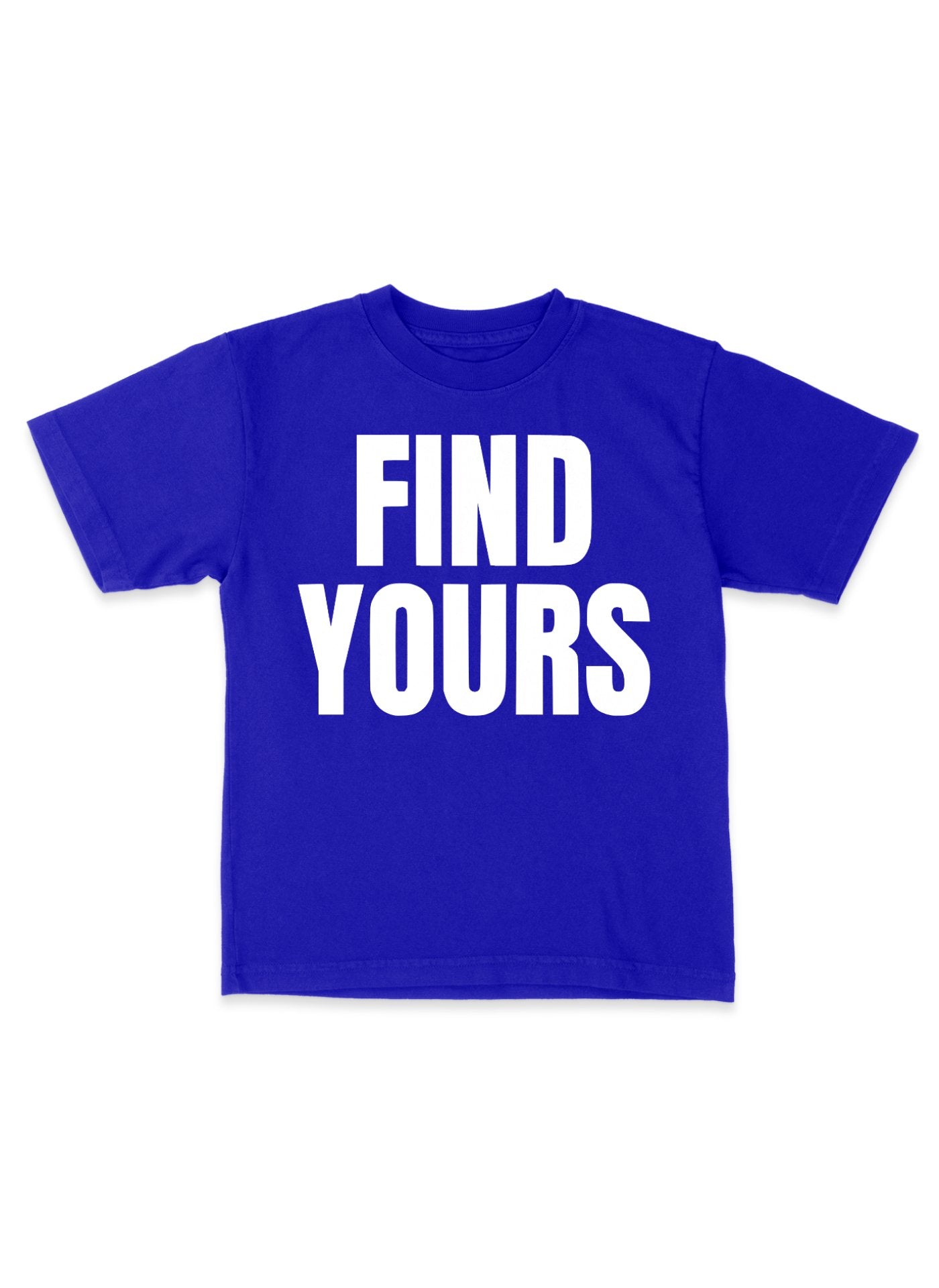 "Find Yours" Blue Tee - Paradise Brothers